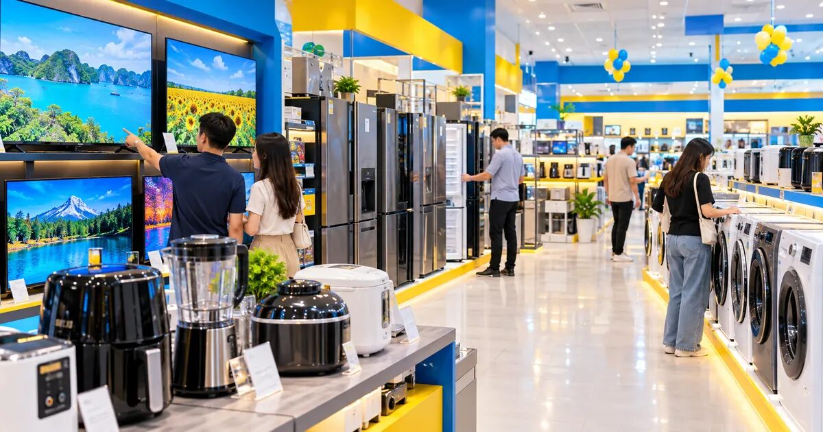 Điện Máy Xanh gần đây: Cách tìm cửa hàng và giờ mở cửa